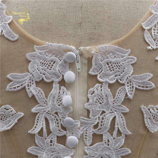 Planet Gates White / 2 Sexy Lace White Beach Wedding Dresses 2018 Newest Perspective Robe De Mariage JLOV75982 Vestido De Noiva Trouwjurk