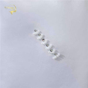 Planet Gates White / 2 Vestido De Noiva 2018 Classic Design Perfect Casamento Pearl A line Strapless Robe De Mariage Wedding Dresses OW 6642