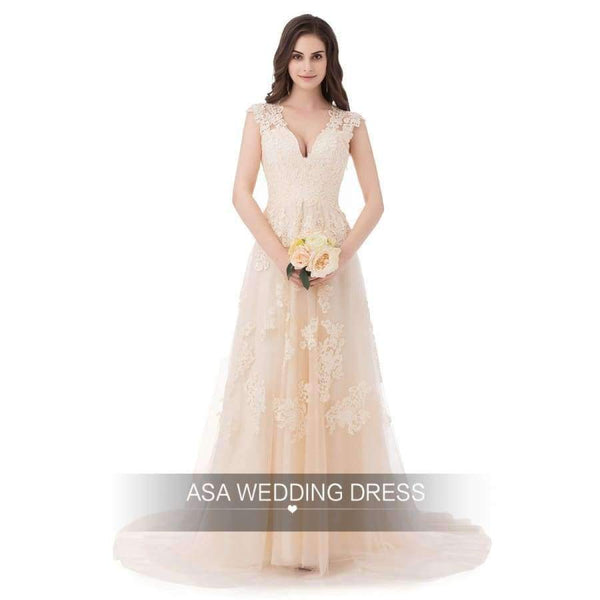 Planet Gates White / 2 Wedding Dress robe de mariage gelinlik Beach Lace Wedding Dresses 2018 Plus Size vestido de noiva de renda