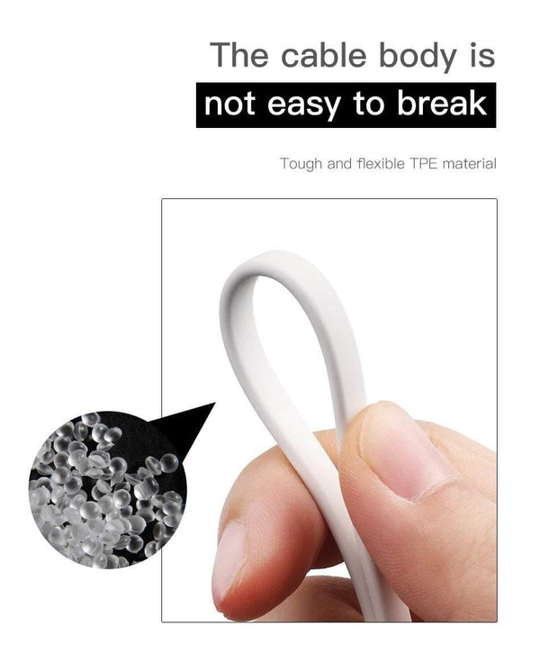 Planet Gates White / 25cm Baseus Flat Micro USB Cable Fast Charging Data Cable For Samsung Xiaomi Huawei Android Mobile Phone Charger Cord Microusb Cable