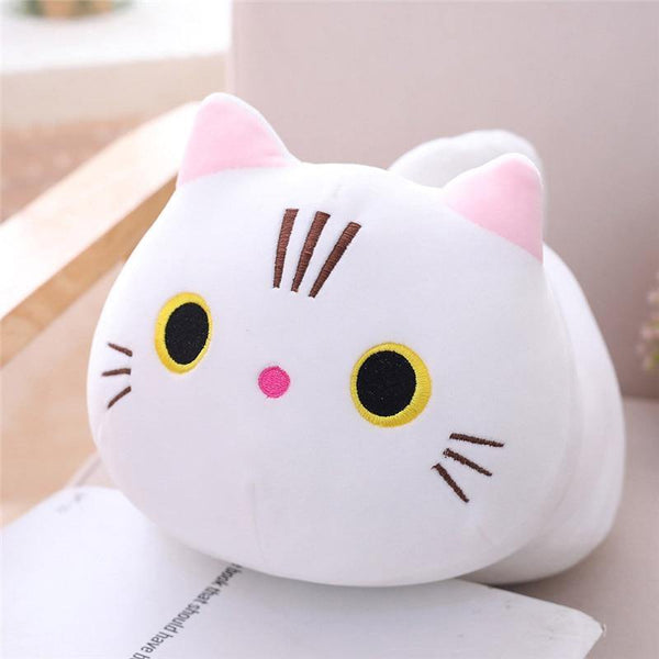 Lovely Cute Stuffed Soft Cat Plush Pillow Cushion Kawaii Cat Soft Plush Toys Kids Children Birthday Gift Dropshipping