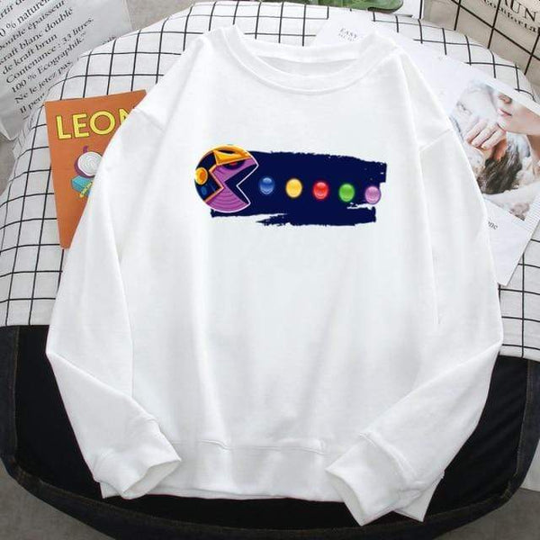 Planet Gates White 3 / S Solar System Planets Colour Mens Sweatshirt O-neck Hip Hop Hoodie Leisure Polyester Clothing  Autumn Moletom Masculino