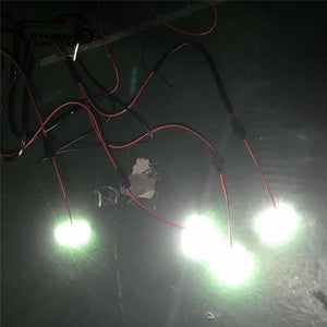 Planet Gates white / 3000K 4pcs/set front racing grille led white yellow led drl fit for ford ranger grill 2015-2017 car