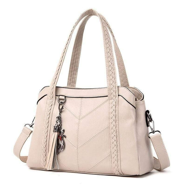 Soft Leather Luxury handbags Women bags Designer Tassel Crossbody Shoulder Bags For Women