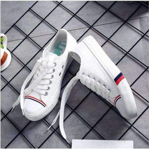 Planet Gates White / 36 2018 Women's Vulcanized Shoes Female Low Canvas Shoes Women Fashion Breathable White Cloth Casual Solid Woman Footwear Casual