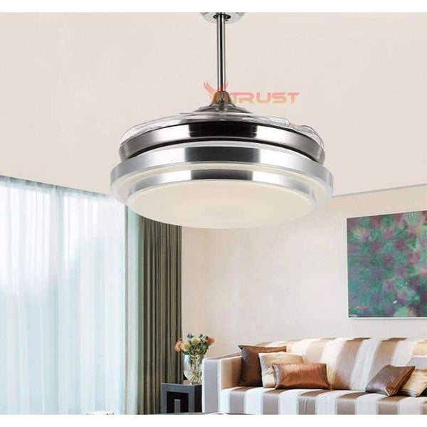 Planet Gates White / 36 inch / 110V Modern Remote Control Ceiling Fan with LED light For Living Room Ventilador de techo Ceiling fans with Lights 36/42 inch