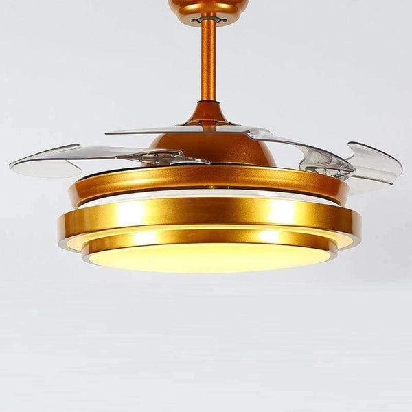 Planet Gates White / 36 inch / 110V Modern Remote Control Ceiling Fan with LED light For Living Room Ventilador de techo Ceiling fans with Lights 36/42 inch