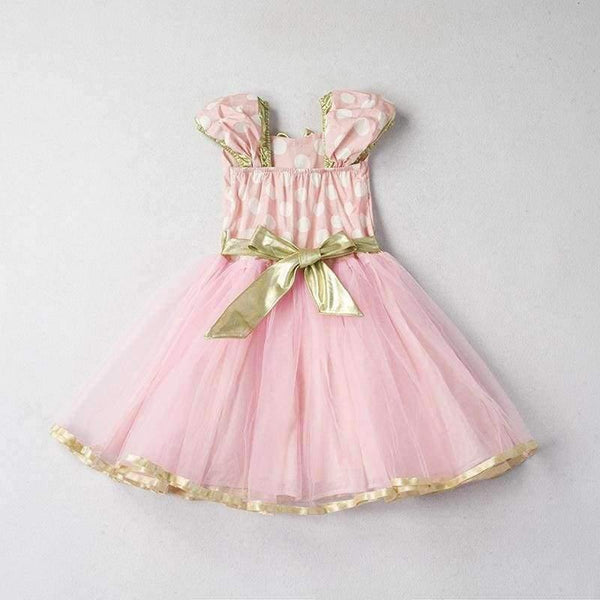 Planet Gates White / 3T Kids Dresses for Girls Birthday Halloween Cosplay Minnie Mouse Dress Up Kid Costume Baby Girls Clothing For Kids 2 6T Wear