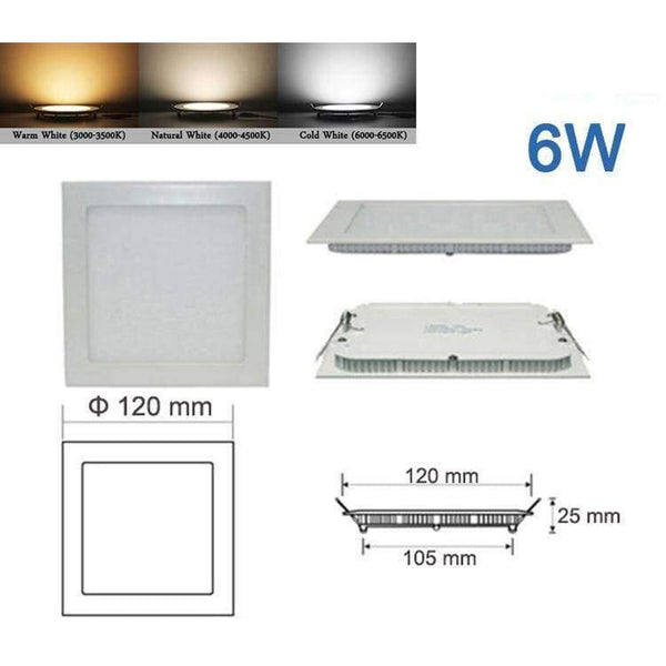 Planet Gates White / 3w Thickness 3W/6W/9W/12W/15W/18W/24W LED downlight  Square LED panel / pannel light led ceiling Recessed fixtures lamp  AC85-265V