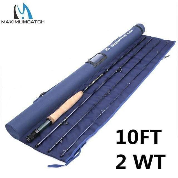 Planet Gates White 3WT/4WT Nymph Fly Fishing Rod Graphite Carbon Fiber 10FT 4Sec with Cordura Tube