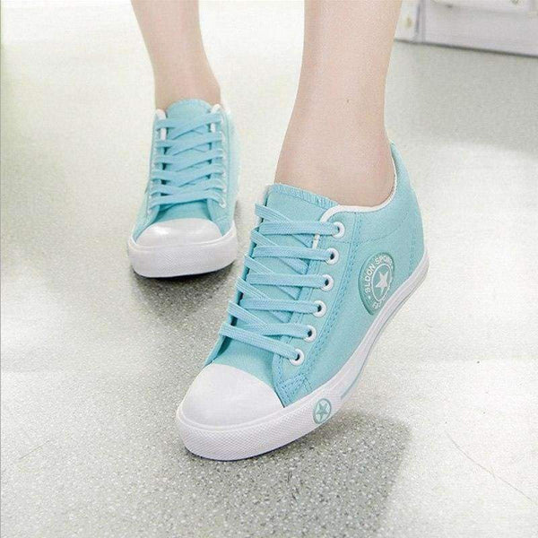 Planet Gates white / 4.5 Women's Vulcanize Shoes Female Spring Autumn Casual Students White Canvas Shoes  Style Solid Colors zapatillas mujer AC410
