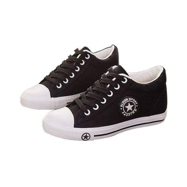 Planet Gates white / 4.5 Women's Vulcanize Shoes Female Spring Autumn Casual Students White Canvas Shoes  Style Solid Colors zapatillas mujer AC410