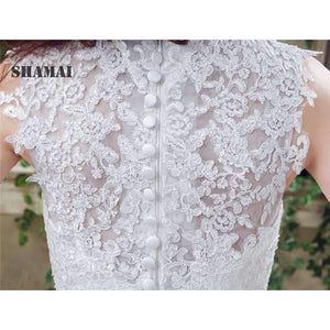 Planet Gates White / 4 Buttons Appliques Ivory Bridal Dress Wedding Gowns Crystal Beading Sash White Plus Size Wedding Dresses vestidos de novia