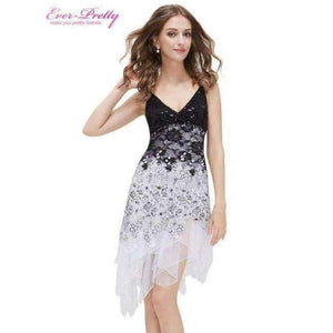 Planet Gates White / 4 Cocktail Dresses Ever Pretty EP00045 Summer Styles New Arrival Hot Sexy Knee Length Lace Special Occasion Cocktail Dress