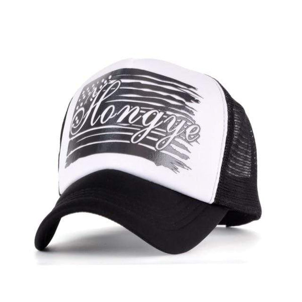 Planet Gates White-4 Five Star Pattern Baseball Cap Women Outdoor Baseball Hat Breathable Men Women Summer Mesh Caps Snapback Gorras