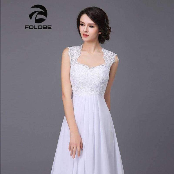 Planet Gates White / 4 V-neck Chiffon Lace Up Vestidos De Noiva Pleated Backless Beach A-line Wedding Dresses Robe De Marriage Bridal Gowns