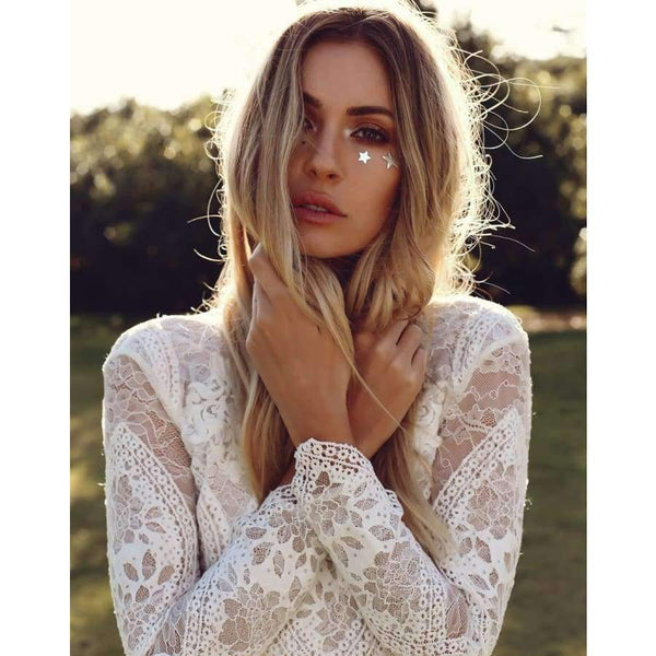 Planet Gates White / 4 Wedding Dresses Boho 2018 Exquisite Lace Backless Chic Wedding Dress Bridal Gowns Robe De Mariage 2018