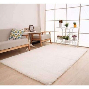 Planet Gates white / 40 X 60CM Living Room Rug Area Solid Carpet Fluffy Soft Home Decor White Plush Carpet Bedroom Carpet Kitchen Floor Mats White Rug Tapete