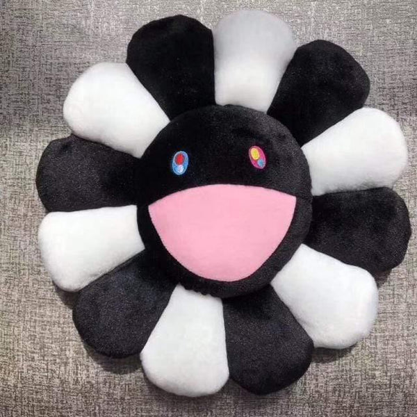 40cm-60cm Sunflower Pillow Soft Flower Stuffed Doll Kawaii Kaikai Kiki Colorful Plush Toy Cushion Gift Sunflower Cushion