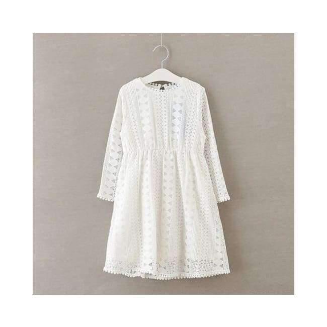 Planet Gates dark blue / 4T Girls Lace Dress Long Sleeve Fall Winter Little Girl Dress 4 5 6 7 8 9 10 11 12 years Kids Princess Dress Teenage Girls Clothing