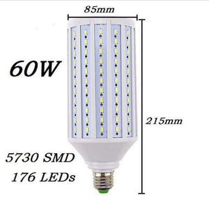 Planet Gates White / 50W B22 Super Bright 5730  50W 60W 80W 100W LED Lamp E27 B22 E40 E26 85-265V Corn Bulbs Pendant Lighting Chandelier Ceiling Spot light