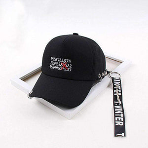 Planet Gates white / 56-58cm / >8Y Casquette 2018 Ulzzang Harajuku Ribbon Baseball Cap Korean Style Fashion Novelty letter Caps For Men Women Casual Snapback Hat