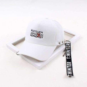 Planet Gates white / 56-58cm / >8Y Casquette 2018 Ulzzang Harajuku Ribbon Baseball Cap Korean Style Fashion Novelty letter Caps For Men Women Casual Snapback Hat