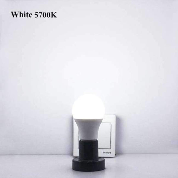 Planet Gates White 5700K / 12W E27 LED Bulb 7W/12W Auto ON/OFF Dusk to Dawn Light Bulbs 270 Degree Orange Yellow/Warm White/White Energy Saving Night Light