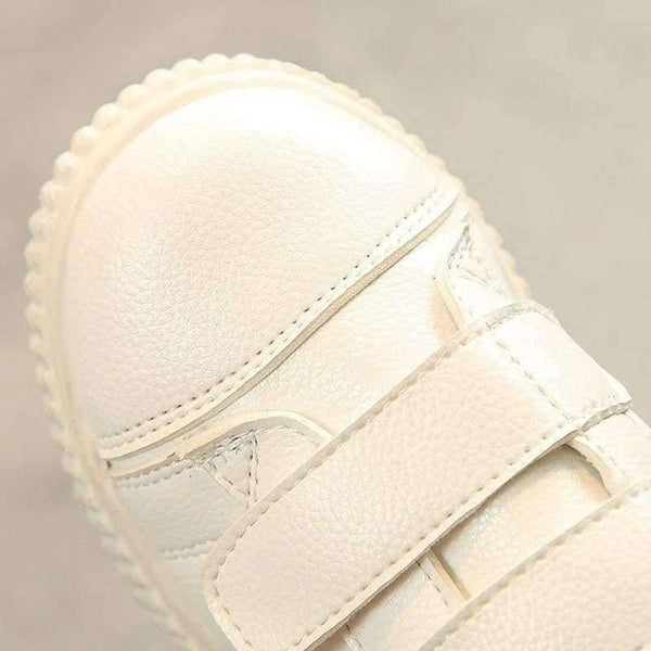 Planet Gates White / 6.5 Spring/Autumn hot sales new brand baby first walkers Pu soft leather girls boys shoes Patchwork sports baby sneakers
