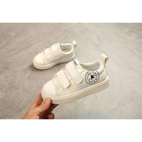 Planet Gates White / 6.5 Spring/Autumn hot sales new brand baby first walkers Pu soft leather girls boys shoes Patchwork sports baby sneakers