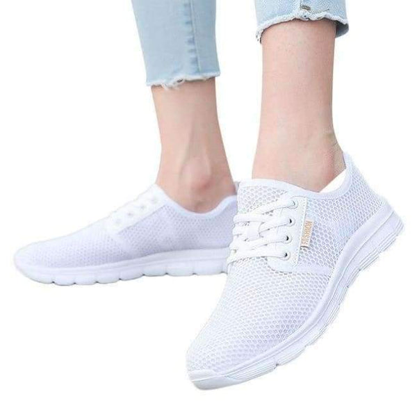 Vulcanize Shoes Casual Women Outdoor Mesh Shoes Casual Lace Up Comfortable S Sports shoes #NFA