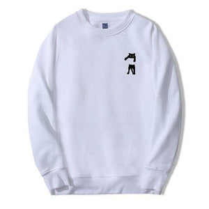 Planet Gates White 6 / XXL / China Sweatshirts Animal Print Mens Tracksuit Cats Kawaii Streetwear Fashion 2019 Spring Autumn Clothing New Arrival Men Hoodie