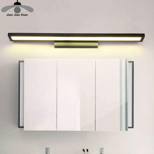 Planet Gates White 6W 25CM / Cold White Modern LED Mirror Light8W 40CM 12W 55CM Wall Lamp Mounted Indoor Lighting Fixture  Waterproof 220V Stainless Steel Bathroom