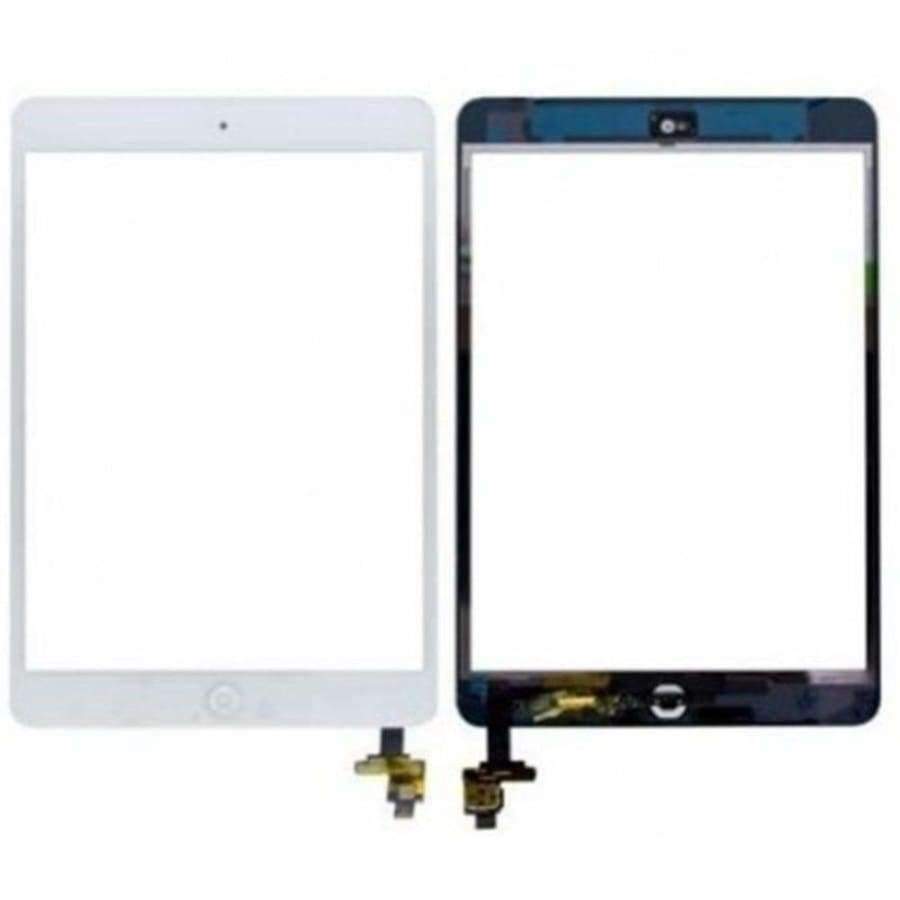 Planet Gates White 7.9"  Ipad mini 1 A1432 A1454 A1455 /mini 2 A1489 A1490 Touch Glass Digitizer Panel With IC connector For Repair spare Parts