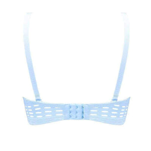 Planet Gates white / 70B New Comfort B Cup Thin Lace Girl Wire Free Bra Push Up Traditional Sexy Women's Underwear Bra Bow Decoration Underwear