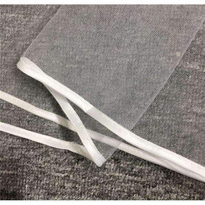 Planet Gates White / 75cm New Arrival Wedding Accessories Two Layer Ribbon Edge White Ivory Wedding Veils Bridal Veil With Comb