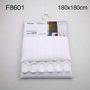 Planet Gates white 7color 180*180cm Popular solid Bathroom Curtains Big Circle  Shower Curtain Fabric Polyester Bath curtains with hooks F8602