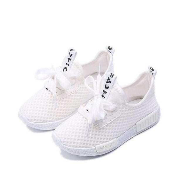 Planet Gates White / 8.5 Spring Autumn Kids Shoes  Fashion Mesh Casual Children Sneakers For Boy Girl Toddler Baby Breathable Sport Shoe