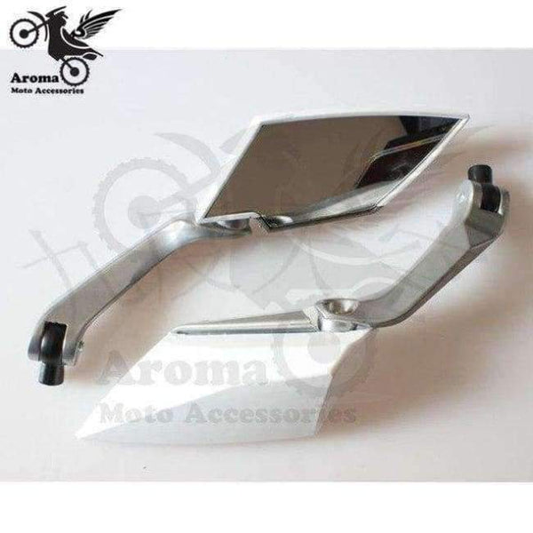 Planet Gates Hvid 8 farver tilgængelige 10mm 8mm universelle dele motorcykel bakspejl motocross sidespejl motorcykel spejl bakspejl moto