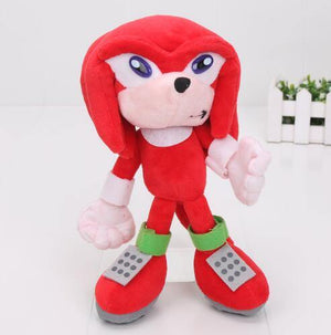 9'' 23cm 5 Colors Super Sonic Plush Toys Knuckles Tails Soft Dolls For Kids Gift
