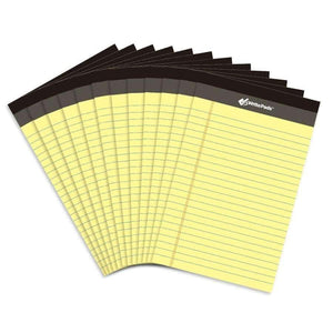 Planet Gates White / A4 Yellow legal writing pad 6PCS A4 Memo Pad USA style 50 sheets/PCS Notebook paper Office School Supplies Notepad