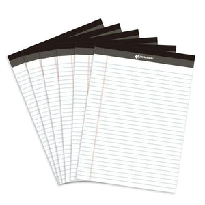 Planet Gates White / A4 Yellow legal writing pad 6PCS A4 Memo Pad USA style 50 sheets/PCS Notebook paper Office School Supplies Notepad