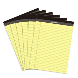 Planet Gates White / A4 Yellow legal writing pad 6PCS A4 Memo Pad USA style 50 sheets/PCS Notebook paper Office School Supplies Notepad