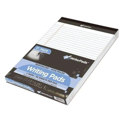 Planet Gates White / A4 Yellow legal writing pad 6PCS A4 Memo Pad USA style 50 sheets/PCS Notebook paper Office School Supplies Notepad