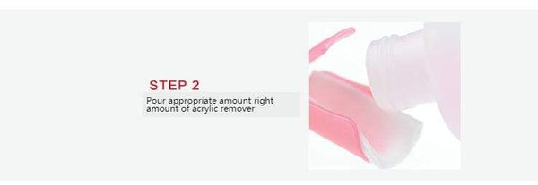 Planet Gates White ABS Double Layer French Powder Box Recycled Nail Powder Storage Box Portable Infiltration Powder Container Nail Tool D302