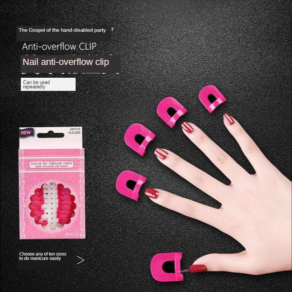 Planet Gates White ABS Double Layer French Powder Box Recycled Nail Powder Storage Box Portable Infiltration Powder Container Nail Tool D302