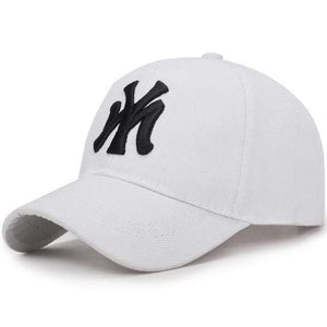 Planet Gates White / Adjustable Baseball Cap Spring And Summer Fashion Letters Embroidered Adjustable Men Women Caps Fashion Hip Hop Hat TG0002