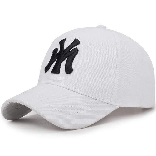 Planet Gates White / Adjustable Baseball Cap Spring And Summer Fashion Letters Embroidered Adjustable Men Women Caps Fashion Hip Hop Hat TG0002