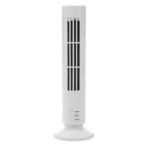 Planet Gates White Alloet Mini Air Ventilation Tower Fan Cooling USB Bladeless Fan Ventilator Small Air Conditioning Home Appliances for Summer