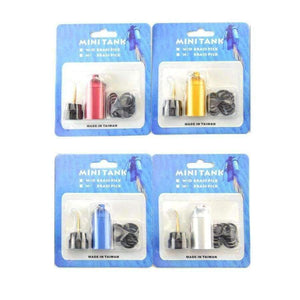 Planet Gates White Aluminum Alloy Mini Scuba Tank with One Pick Needle and 12 Different Size O-rings Scuba Diving Accessories